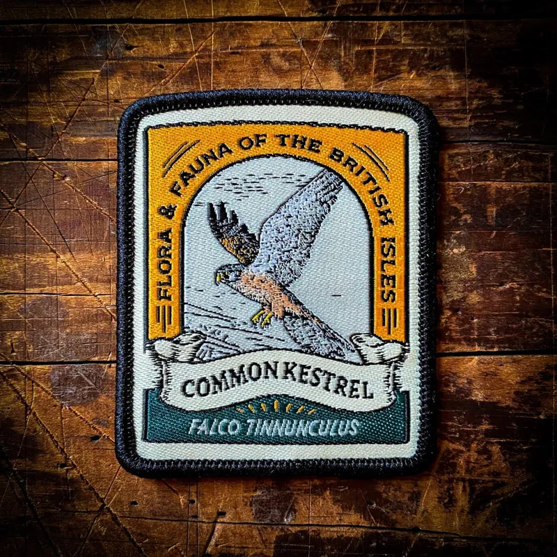 Common Kestrel Patch - Adventure Patch Co.